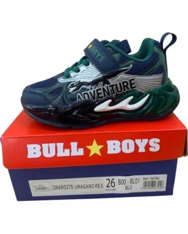 TÉNIS INFANTIS BULL BOYS URAGANO REX DNAR 5278 AZUL
