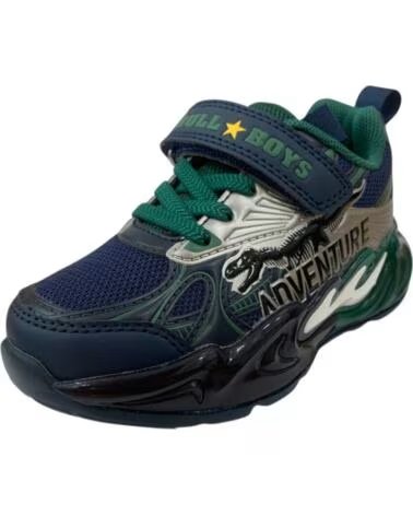 TÉNIS INFANTIS BULL BOYS URAGANO REX DNAR 5278 AZUL