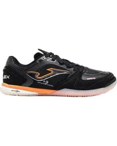 JOMA TOP FLEX ULTRALIGHT SNEAKER SCHWARZ UND KORALLE NEGRO