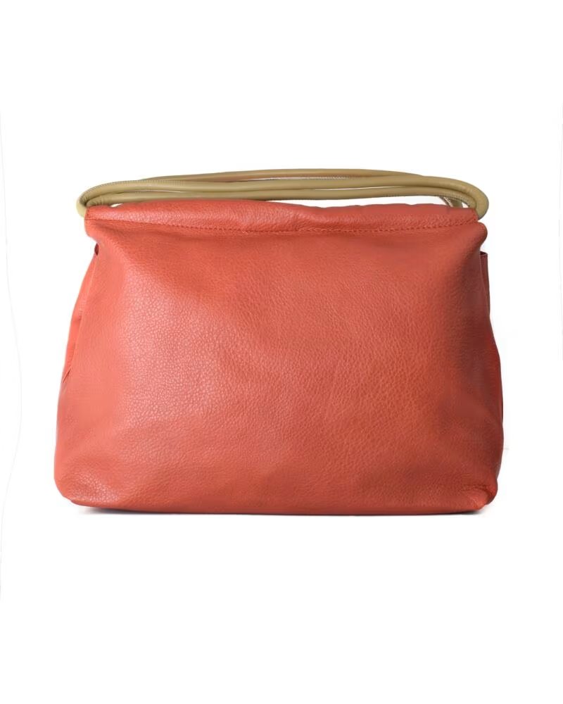 MANOUKIAN NIKITA HANDTASCHE TERRACOTTA