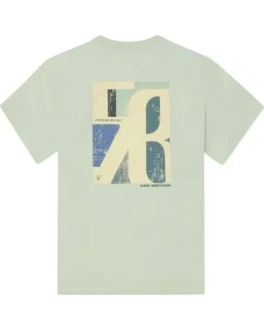 CAMISETA MANGA CORTA HOMBRE SILBON VERDE