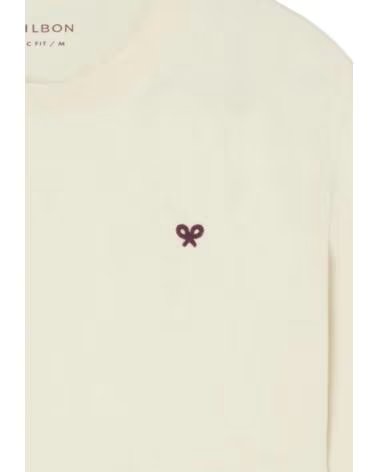 SILBON KURZARM-HERRENSHIRT CREME CREMA