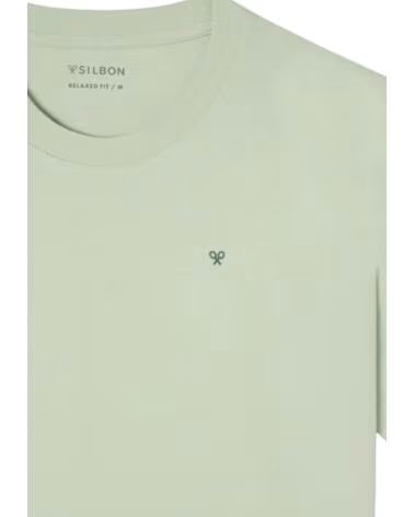 CAMISETA MANGA CORTA HOMBRE SILBON VERDE