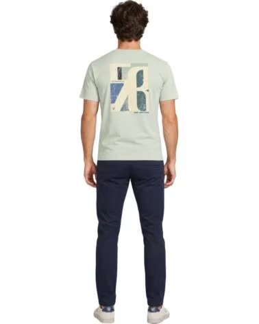 CAMISETA MANGA CORTA HOMBRE SILBON VERDE