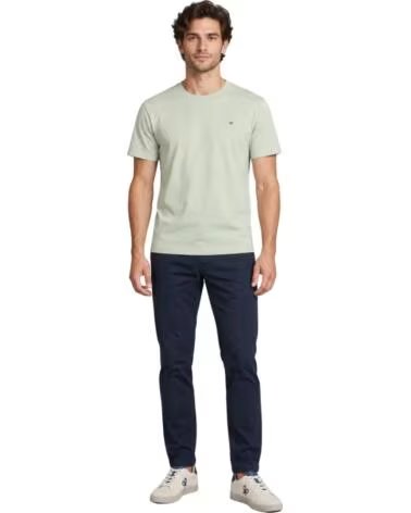 CAMISETA MANGA CORTA HOMBRE SILBON VERDE