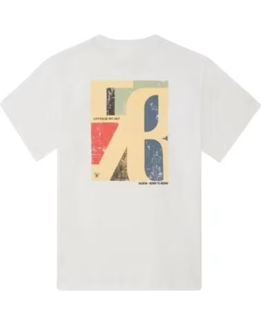 SILBON CAMISETA MANGA CORTA HOMBRE BLANCA