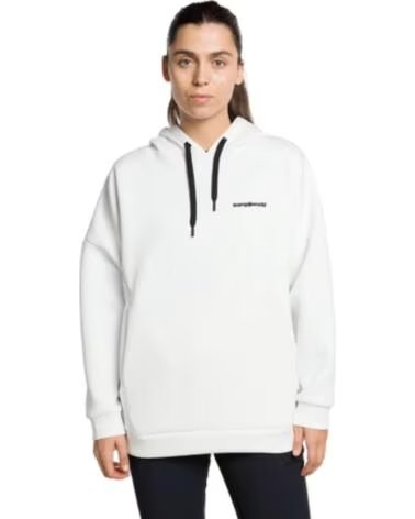 SUDADERA CON CAPUCHA TRANGOWORLD TRANGO PARA MUJER BLANCO