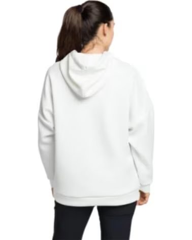 SUDADERA CON CAPUCHA TRANGOWORLD TRANGO PARA MUJER BLANCO