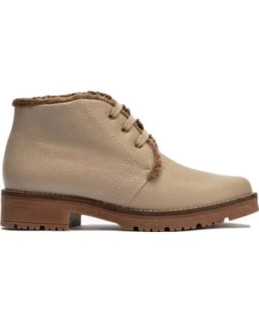 PITILLOS BOTTINES PLATES FEMME 11566 TAUPE MARRóN