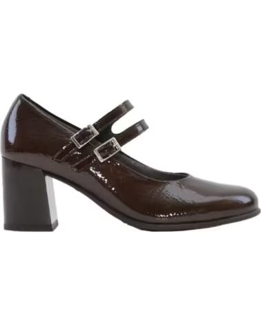 PITILLOS DAMEN MARY JANE SCHUHE 11651 BRAUN MARRóN