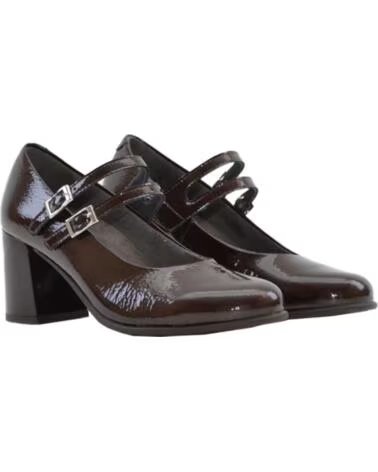 PITILLOS DAMEN MARY JANE SCHUHE 11651 BRAUN MARRóN
