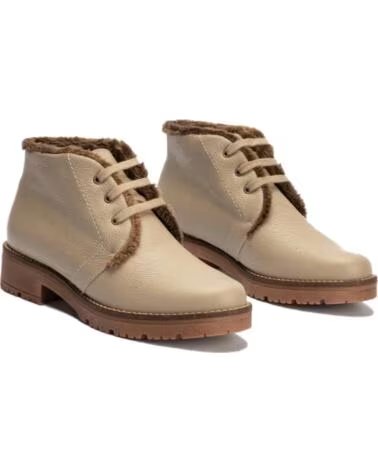 PITILLOS BOTTINES PLATES FEMME 11566 TAUPE MARRóN