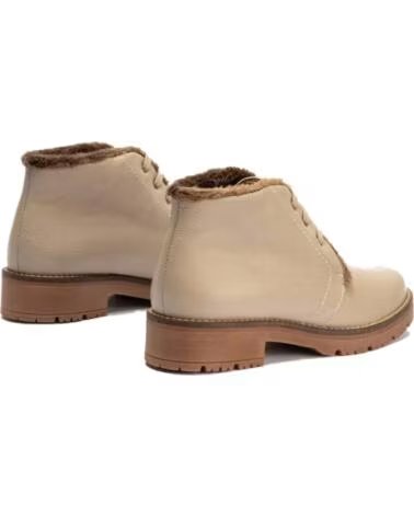 PITILLOS BOTTINES PLATES FEMME 11566 TAUPE MARRóN