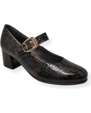 PITILLOS DAMEN MARY JANE SCHUHE 11641 BRAUN MARRóN