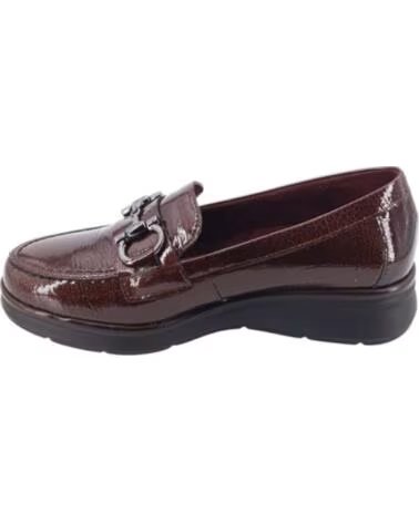 PITILLOS MOCASSINS MULHER 11502 BORDÉUS VERMELHO ROJO