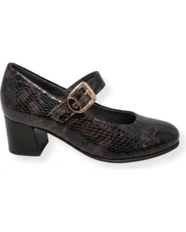 PITILLOS DAMEN MARY JANE SCHUHE 11641 BRAUN MARRóN