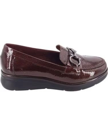 PITILLOS MOCASSINS MULHER 11502 BORDÉUS VERMELHO ROJO