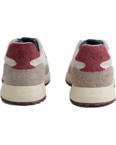 SILBON SNEAKERS RACKETS09 UOMO MARRONE MARRóN