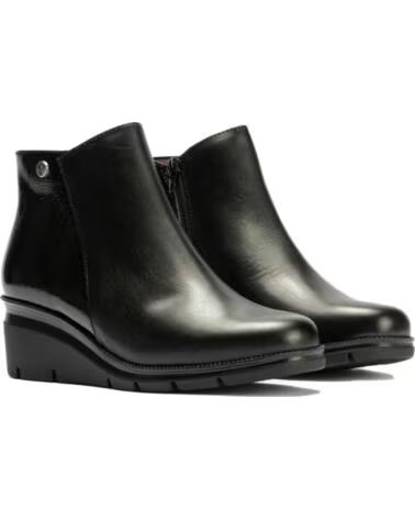 PITILLOS Botines Planos Mujer 11536 Negro NEGRO