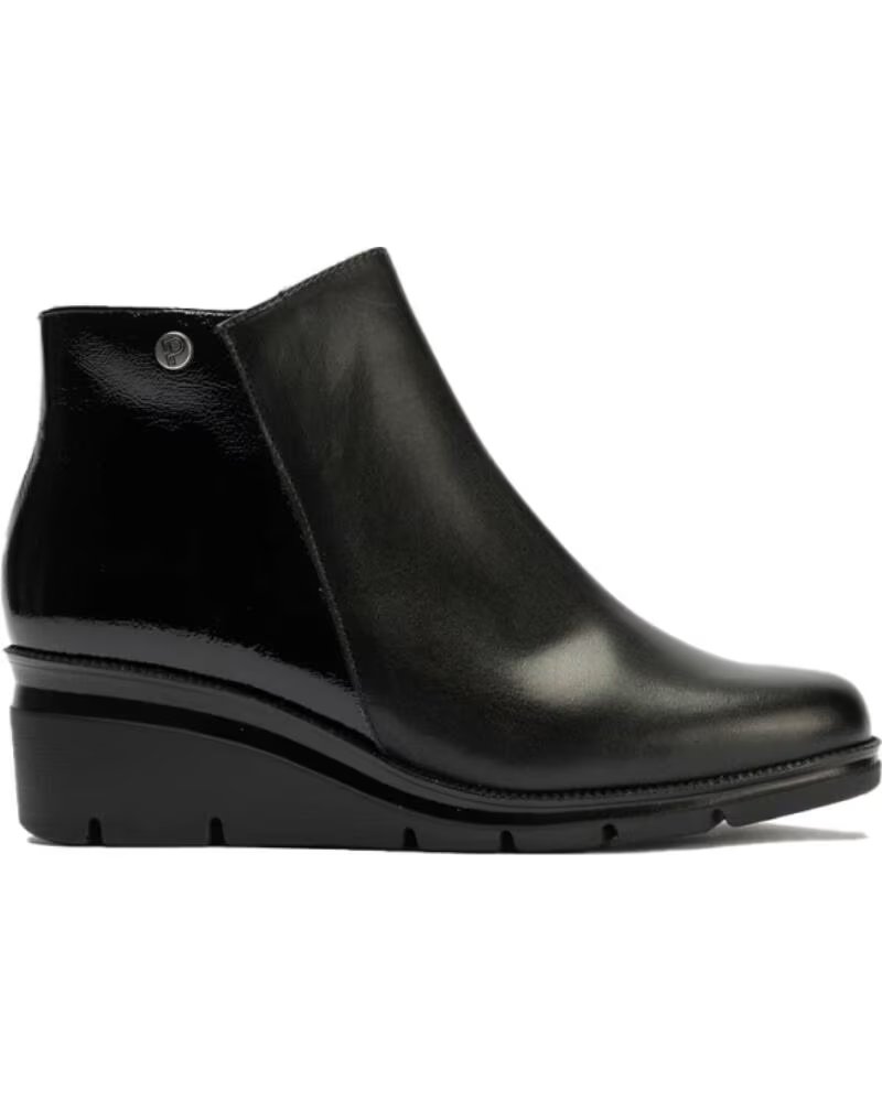 PITILLOS Botines Planos Mujer 11536 Negro NEGRO