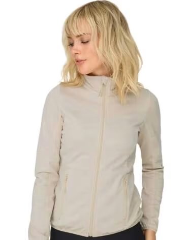 ONLY GIACCA SPORTIVA DONNA PLAY 15233181 BEIGE