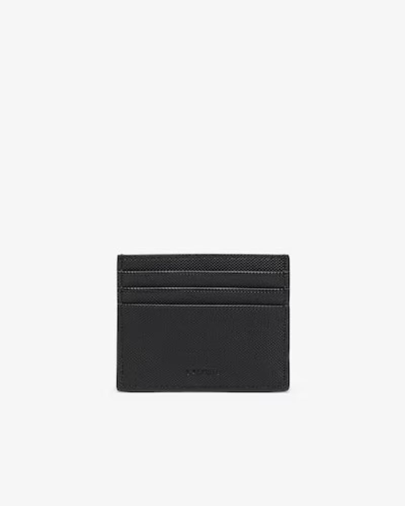 TARJETERO DE HOMBRE LACOSTE NH4420HC NEGRO