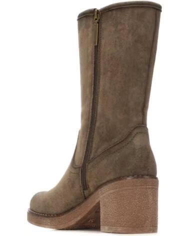 BOTAS DE TACÓN REFRESH 173040 EN COLOR KAKI