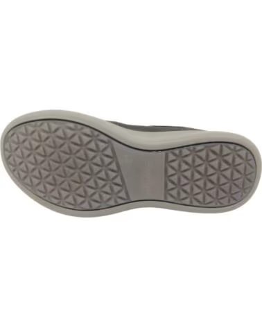 G COMFORT 819 ZAPATILLAS DE PIEL NUBUCK Y LICRA PARA MUJER GRIS