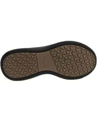 ZAPATILLAS DE PIEL CON CREMALLERA PARA MUJER G COMFORT 826R GRANATE