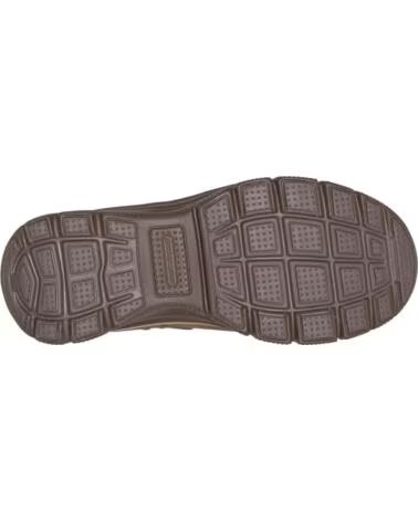 SKECHERS EASY GOING URBAN ZIP LEDER STIEFELETTEN BRAUN MARRON