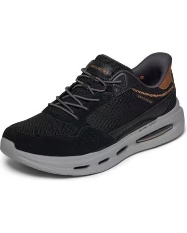 SKECHERS SLIP-INS GLIDE-STEP REMMING ZAPATILLAS NEGRAS NEGRO