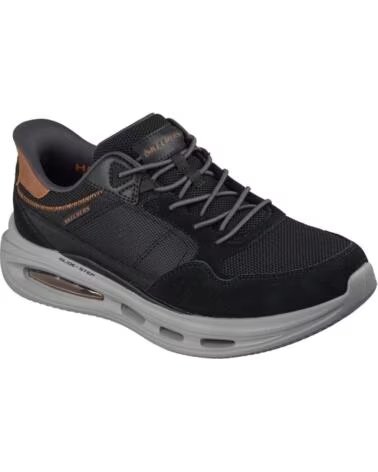 SKECHERS SLIP-INS GLIDE-STEP REMMING ZAPATILLAS NEGRAS NEGRO