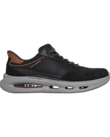 SKECHERS SLIP-INS GLIDE-STEP REMMING ZAPATILLAS NEGRAS NEGRO