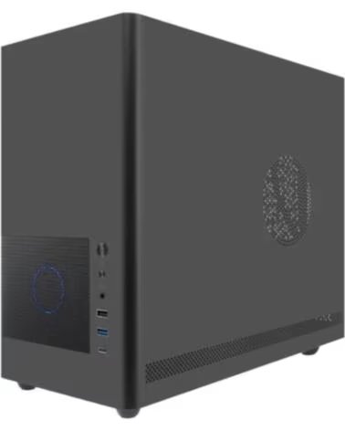 COOLBOX Caja ordenador mp2 frontal rejilla matx negro usb 3 2