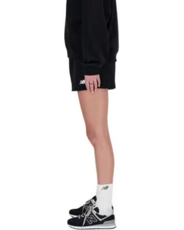 NEW BALANCE PANTALONCINI SPORT ESSENTIALS FRENCH TERRY WS41500 NEGRO