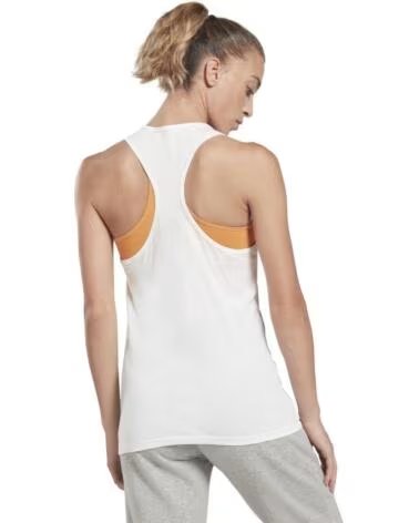 REEBOK CAMISETA TE GRAPHIC TANK HT6181 BLANCO