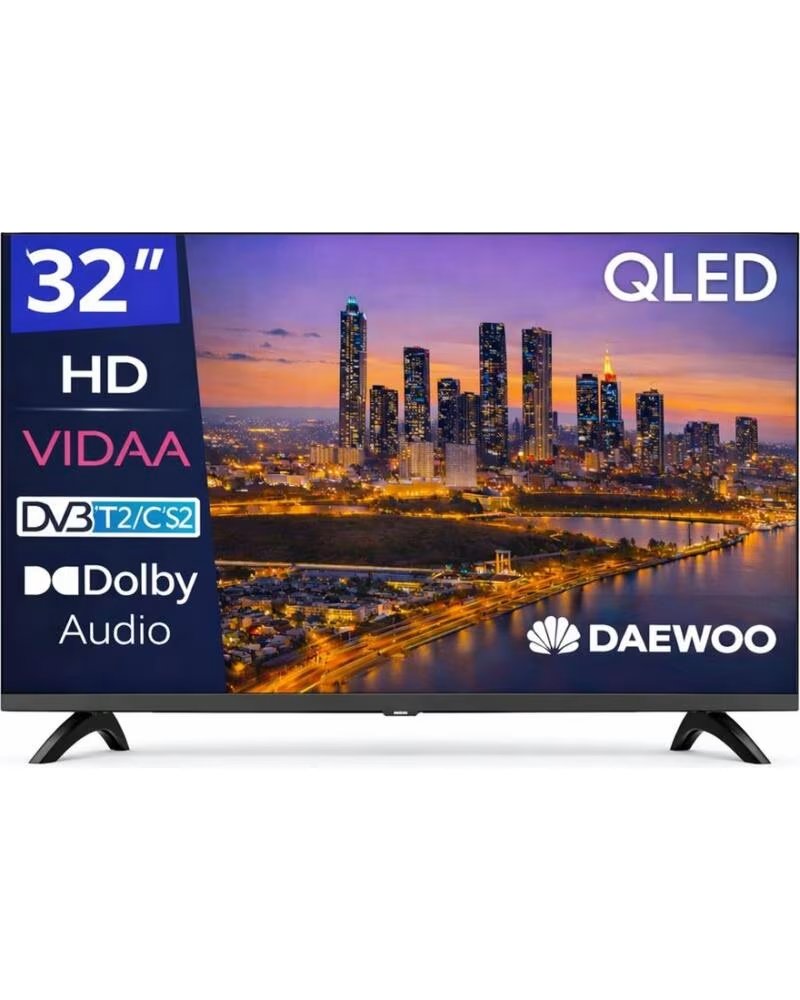 DAEWOO Tv 32 pulgadas qled fhd - 32vb56hq - smart tv