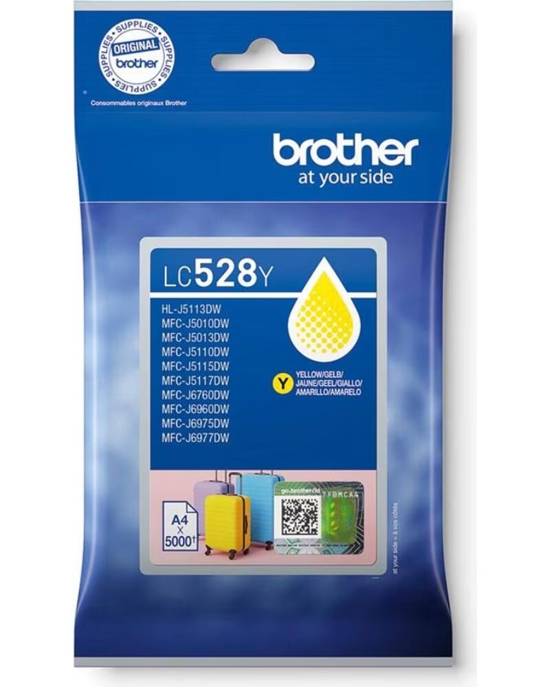 BROTHER Cartucho tinta lc528y amarillo