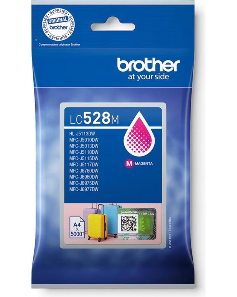 BROTHER Cartucho tinta lc528m magenta