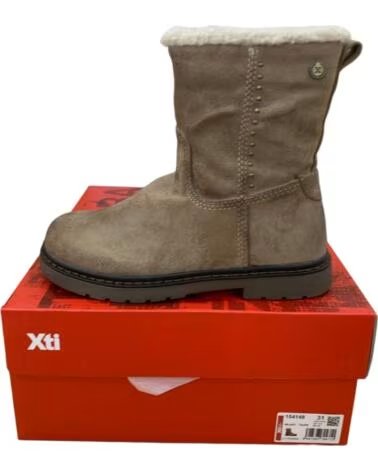 BOTTES CASUAL FILLE XTI KIDS 154148 TAUPE MARRóN