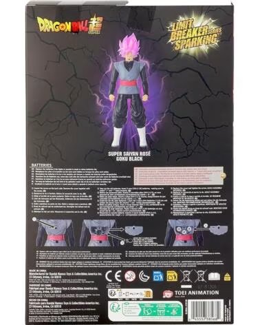 BANDAI Db lb sparking ss rose goku black