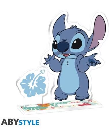 ABYSTYLE Mini figura acrilica disney stitch 1 unidad aleaatoria