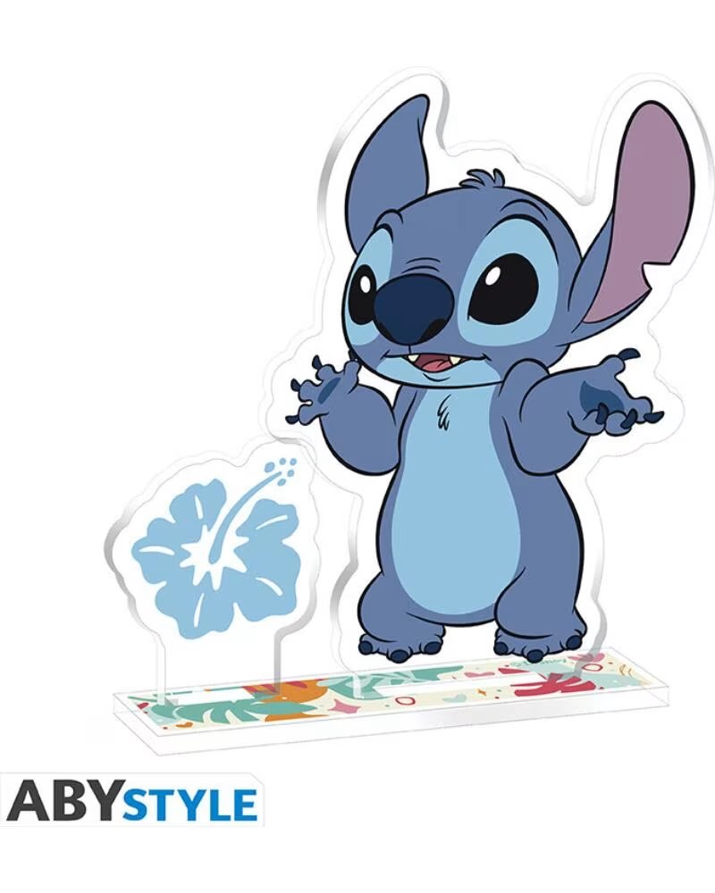 ABYSTYLE Mini figura acrilica disney stitch 1 unidad aleaatoria