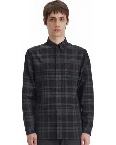 FRED PERRY CHEMISE MULTICOLORE À CARREAUX MULTICOLOR