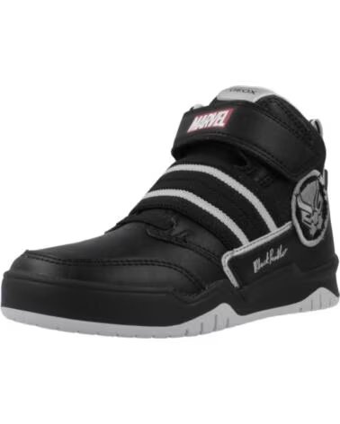 GEOX SAPATILHAS MENINO MODELO J PERTH COR PRETO C0039