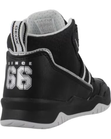 GEOX SAPATILHAS MENINO MODELO J PERTH COR PRETO C0039