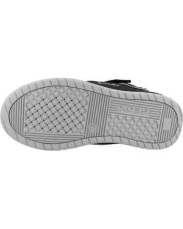 GEOX SAPATILHAS MENINO MODELO J PERTH COR PRETO C0039