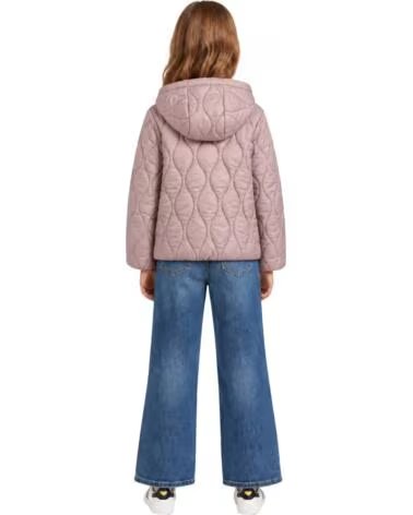 GIACCA TRAPUNTATA NINA CON CAPPUCCIO PER BAMBINA PEPE JEANS MORADO