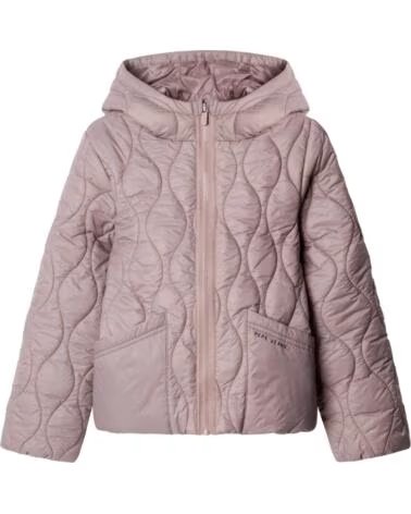 GIACCA TRAPUNTATA NINA CON CAPPUCCIO PER BAMBINA PEPE JEANS MORADO
