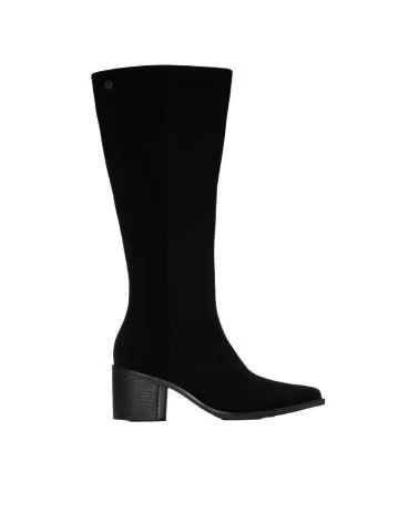 BOTTES HAUTES XTI 146510 À TALON LARGE NEGRO